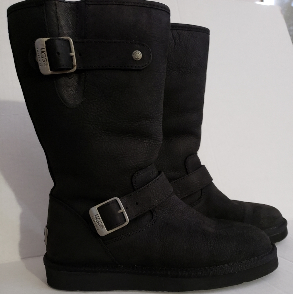 Ugg Sutter Moto sheepskin boots